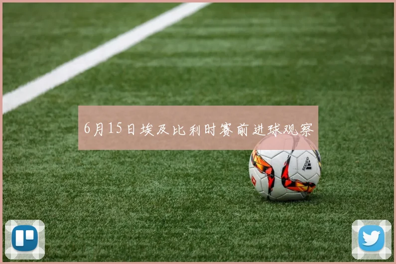 6月15日埃及比利时赛前进球观察
